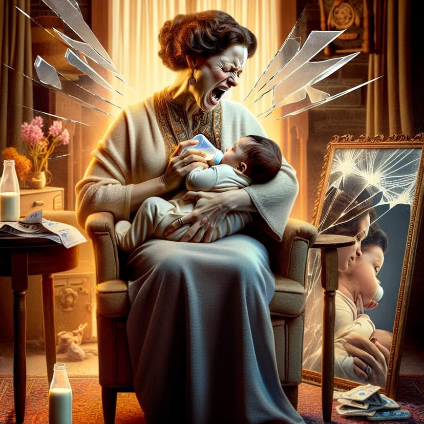 A mother shares her harrowing experience with painful breastfeeding, detailing her emotional turmoil and sacrifice of mental health for her baby's nourishment. Her story highlights the often unspoken struggles of breastfeeding and the pressure to persevere despite the agony.